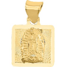 [KDGM.856] MEDALLA MINI CUADRO GUADALUPE 10K - KDGM.856