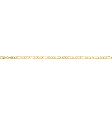 [KDGP.879] PULSERA 3X1 100 PLANA 18CM 10K - KDGP.879
