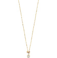 [KDGGT.912] GARGANTILLA 7AROS CORAZON CZ 10K 45CM  - KDGGT.912