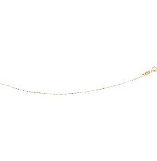 [KDGC.985] CADENA SING 015 GALVAN 40CM 10K - KDGC.985