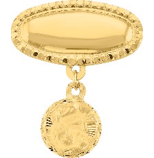 [KDG14M.1037] PRENDEDOR BAUTIZO 14K - KDG14M.1037