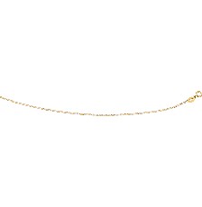 [KDG14C.1072] CADENA VALENTINA 030ESTRELLA 3C 14K 45CM  - KDG14C.1072