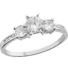 [KDSIR.19e] ANILLO SOLIT TRIPLE .925 - KDSIR.19e