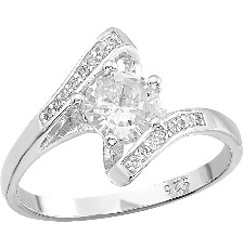 [KDSIR.23d] ANILLO SOLIT LINEA CRUZADA .925 - KDSIR.23d
