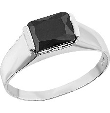 [KDSIR.84d] ANILLO CABALLERO OCTA .925 - KDSIR.84d
