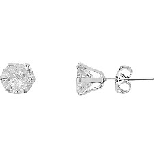 [KDSIBQ.147p] BROQUEL CIRCONIA RECTO 8MM .925 - KDSIBQ.147p