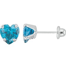 [KDSIBQ.171p] BROQUEL CORAZON CIELO 6X6 .925 - KDSIBQ.171p