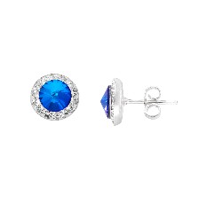 [KDSIBQ.205p] BROQUEL RIVOLI BLUE .925 - KDSIBQ.205p