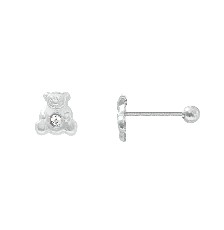 [KDSIBQ.217p] BROQUEL OSITO CIRC .925 - KDSIBQ.217p