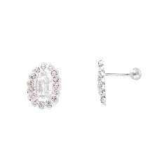 [KDSIBQ.242p] BROQUEL GUADALUPE PIEDRITAS .925 - KDSIBQ.242p
