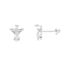 [KDSIBQ.247p] BROQUEL ANGELITO CIRCONIA .925 - KDSIBQ.247p