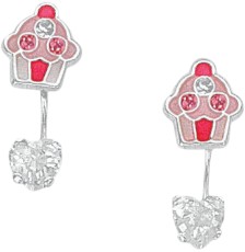 [KDSIBQ.254p] BROQUEL MUFFIN ESMALTE CURVO .925 - KDSIBQ.254p