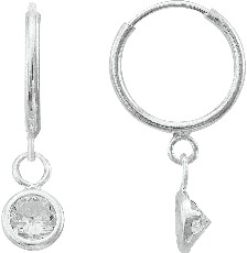 [KDSIE.281e] COQUETA BISEL CIRCONIA .925 - KDSIE.281e