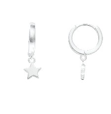 [KDSIE.283e] HUGGIE MINI ESTRELLA LISA .925 - KDSIE.283e