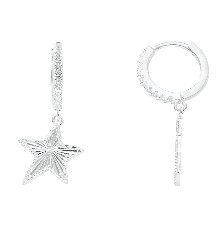 [KDSIE.286e] HUGGIE ESTRELLA COLGANTE .925 - KDSIE.286e