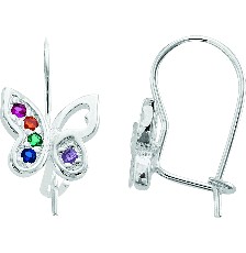 [KDSIE.351e] ARETE MINI MARIPOSA ARCOIRIS .925 - KDSIE.351e