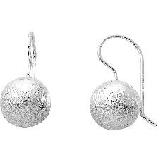 [KDSIE.356d] ARETE BOLA GRANDE GRABADO .925 - KDSIE.356d