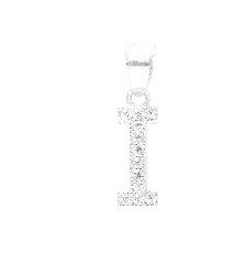[KDSID.386p] DIJE INICIAL MINI "I" .925 - KDSID.386p