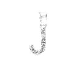 [KDSID.387p] DIJE INICIAL MINI "J" .925 - KDSID.387p