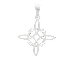 [KDSID.436e] DIJE NUDO DE BRUJA LASER .925 - KDSID.436e
