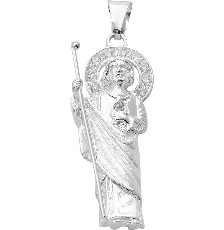 [KDSID.455e] DIJE SAN JUDAS CON PIEDRA .925 - KDSID.455e