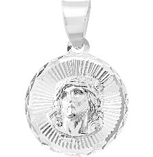 [KDSIM.483c] MEDALLA DIVINO ROSTRO MINI .925 - KDSIM.483c