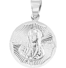 [KDSIM.488c] MEDALLA GPE BUSTO RAYOS .925 - KDSIM.488c
