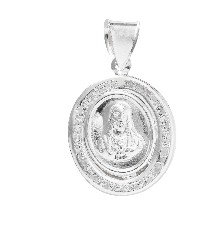 [KDSIM.530d] MEDALLA TAPITA SGDO CORA #2 .925 - KDSIM.530d