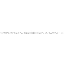 [KDSIESC.535d] ESCLAVA PLACA BALON 3X1 14CM .925 - KDSIESC.535d