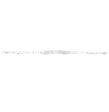 [KDSIESC.538d] ESCLAVA DIAM ESTRELLA 3X1 080 14CM .925 - KDSIESC.538d