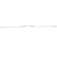 [KDSIESC.542d] ESCLAVA LISA DELG BARBADA 080 16CM .925 - KDSIESC.542d