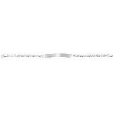 [KDSIESC.546d] ESCLAVA LISA CHINA CORAZON 16CM .925 - KDSIESC.546d