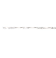 [KDSIP.567d] PULSERA BISMARK 3 PLACAS 18CM .925 - KDSIP.567d