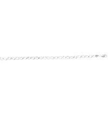 [KDSIP.576d] PULSERA GOTA FLOR 18CM .925 - KDSIP.576d