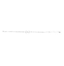 [KDSIP.615e] PULSERA INFINITO CIRC 18CM .925 - KDSIP.615e