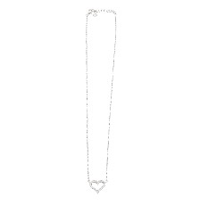 [KDSIGT.633e] GARGANTILLA CORAZON FIGURA 45CM .925 - KDSIGT.633e