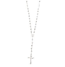 [KDSIRS.650c] ROSARIO BOLITA LISA 5MM 65CM .925 - KDSIRS.650c