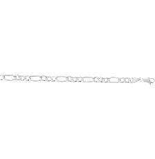 [KDSIC.670a] CADENA 3X1 150 CON PAVE 60CM .925 - KDSIC.670a