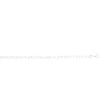 [KDSIC.718e] CADENA CORAZONCITOS 40CM .925 - KDSIC.718e