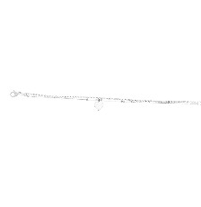 [KDSP.749p] PULSERA CORAZON 18CM ACERO - KDSP.749p