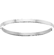 [KDSP.754p] BRAZALETE LISO ACERO - KDSP.754p