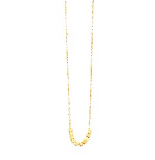 [KDSGT.758p] GARGANTILLA CUADROS LISOS 45CM ACERO - KDSGT.758p