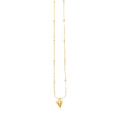 [KDSGT.765p] GARGANTILLA PUNTA 45CM ACERO - KDSGT.765p