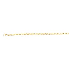 [KDSC.777P] CADENA CUBANA 1.4 45CM 60CM ACERO DORADO - KDSC.777P