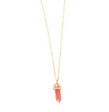 [KDPGT.780p] GARG CUARZO SALMON 45CM ACERO - KDPGT.780p