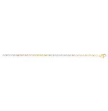 [KDPC.813p] CADENA ESPEJO 3COL 50CM CHAPA - KDPC.813p