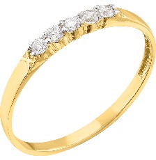 [KDGR.104] ANILLO CHURUMBELA NIÑA 10K    KDGR.104