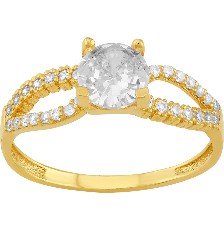 [KDGR.144] ANILLO SOLITARIO ANTIFAZ 10K - KDGR.144