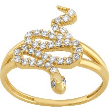 [KDGR.184] ANILLO SERPIENTE 10K - KDGR.184