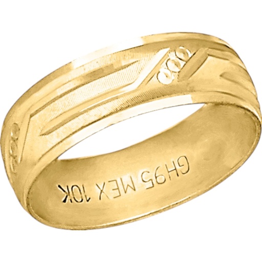 [KDGRM.303] ARGOLLA GOTICA 6MM #5 10K - KDGRM.303